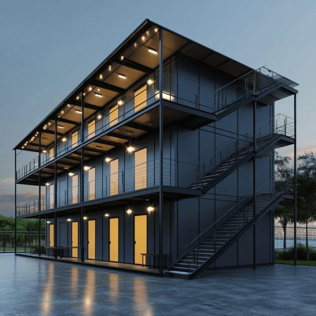 Prefab Labor Camps - Exterior