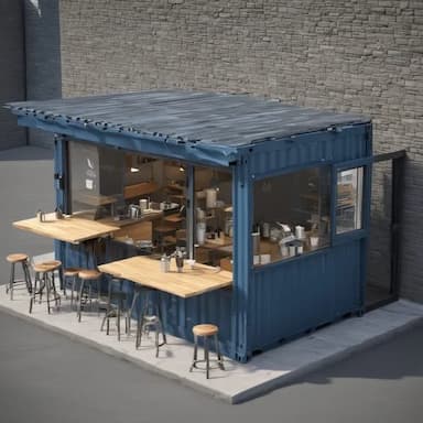 Container Coffee Shop 2