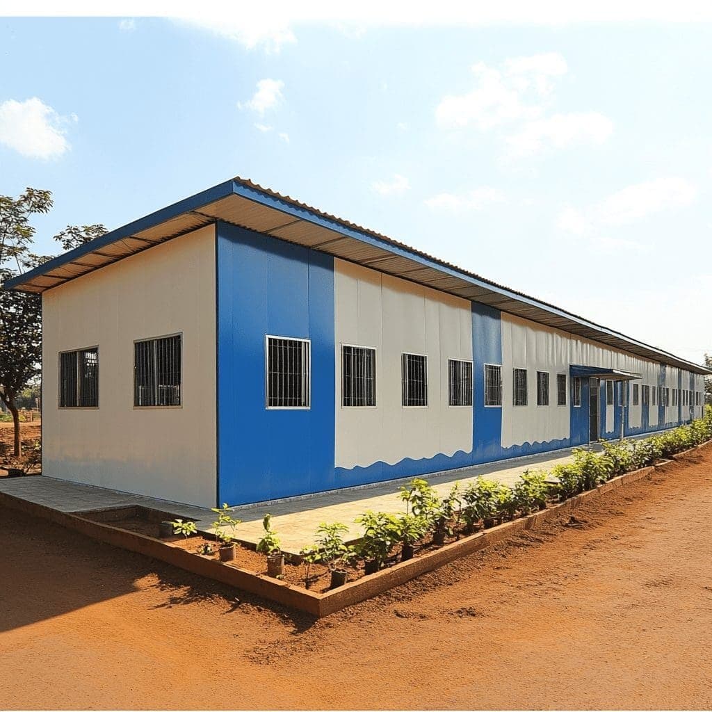 Prefab Labour Colony 8