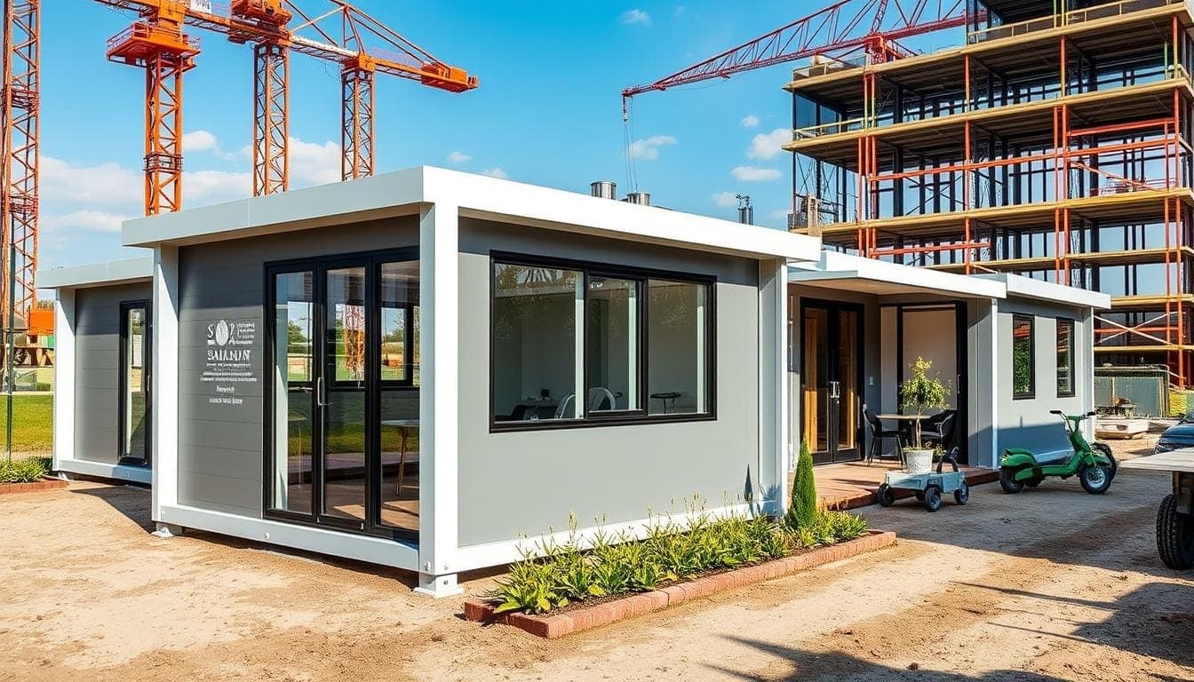 prefabricated site offices