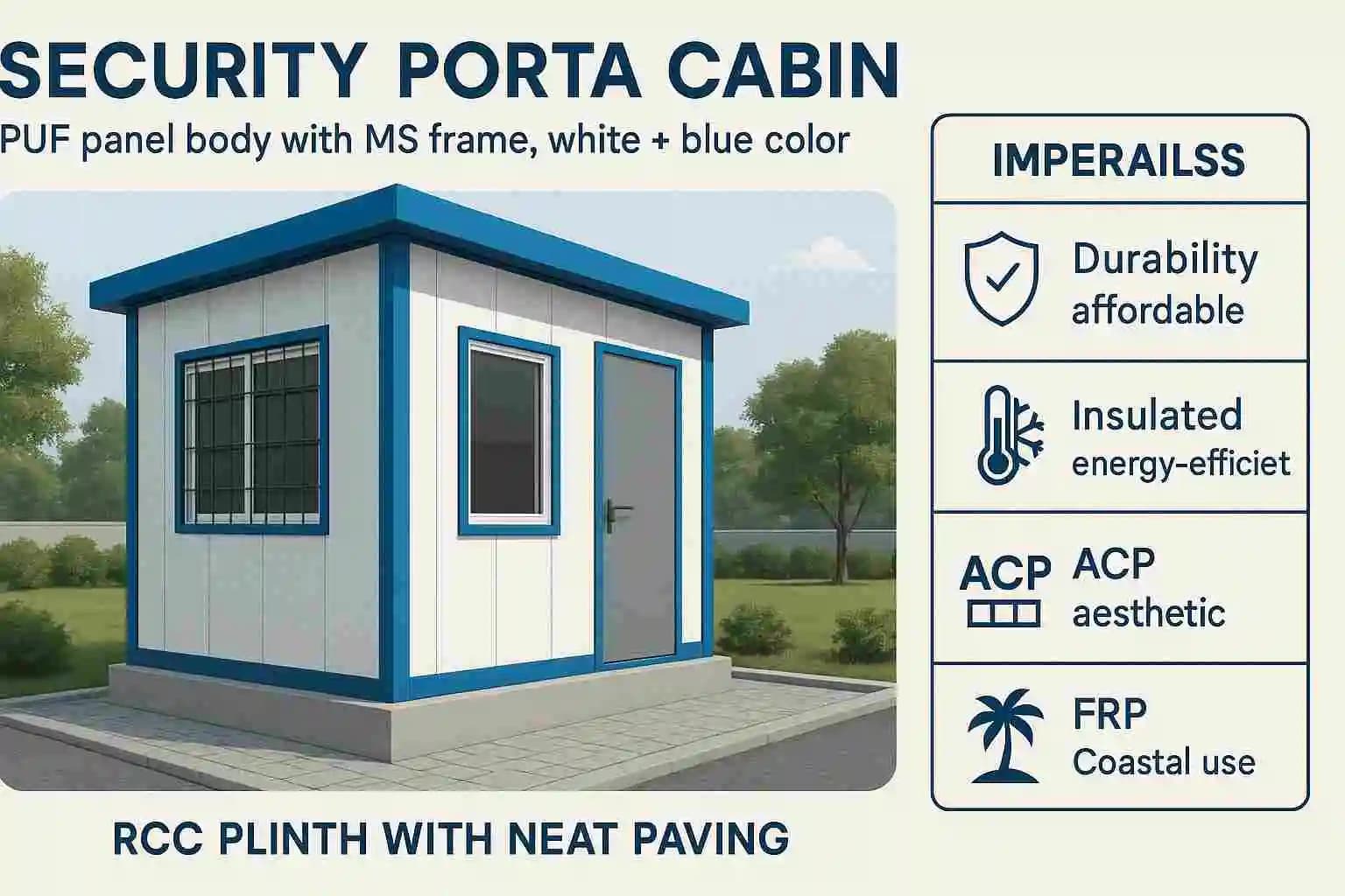 Security Porta Cabin: Price, Design, Types and Complete Guide 2025