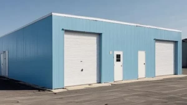temporary storage shed