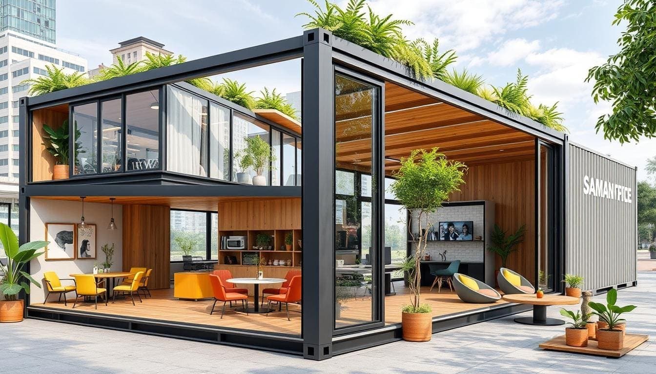 Affordable and Green Ideas for Container Buildings for Versatile Applications