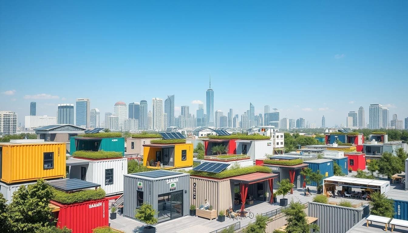 Innovative Container Plans Architecture for Flexible and Modern Building Solutions