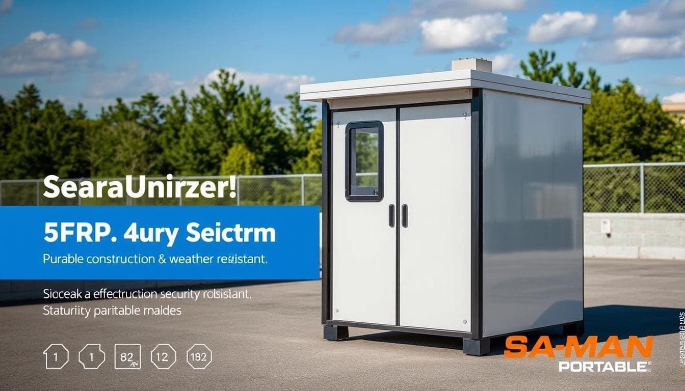 Top Benefits of a FRP Security Cabin: Durable, Portable, and Cost-Effective Solutions