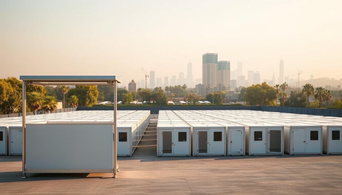 Efficient Modular Temporary Buildings: Customizable Structures for Short-Term Projects