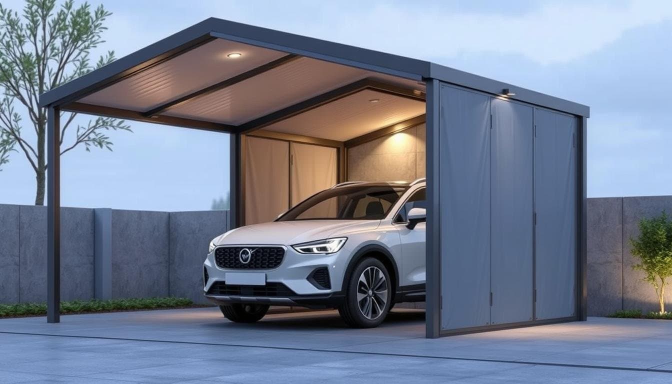 Protect Your Vehicle with a Portable Car Parking Shed: Easy-to-Assemble and Sturdy