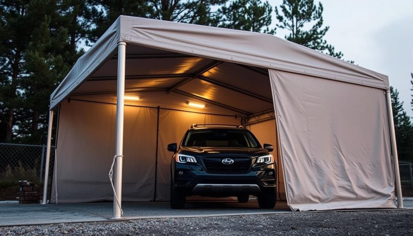 Robust Temporary Garage Structures: Quick Setup Solutions for Vehicle Protection