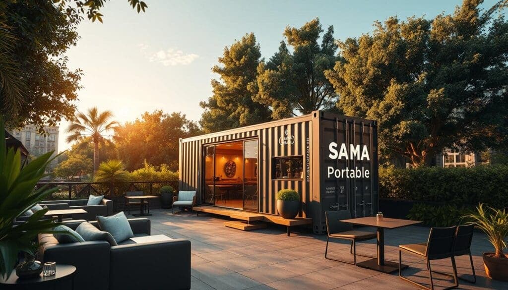 container cafe concept