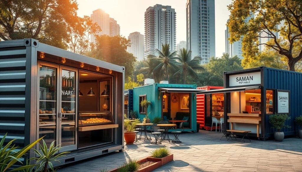 container cafes