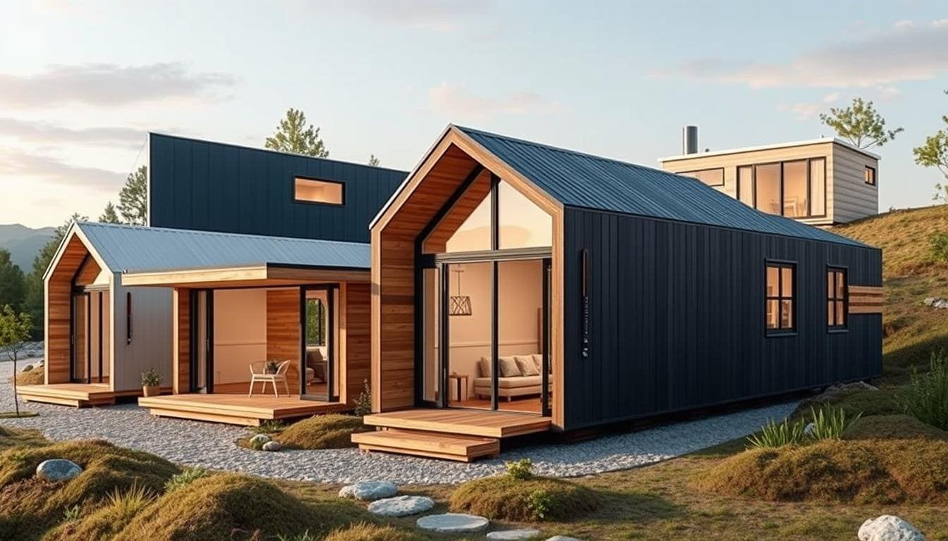 Designs and Plans of Portable Cabins
