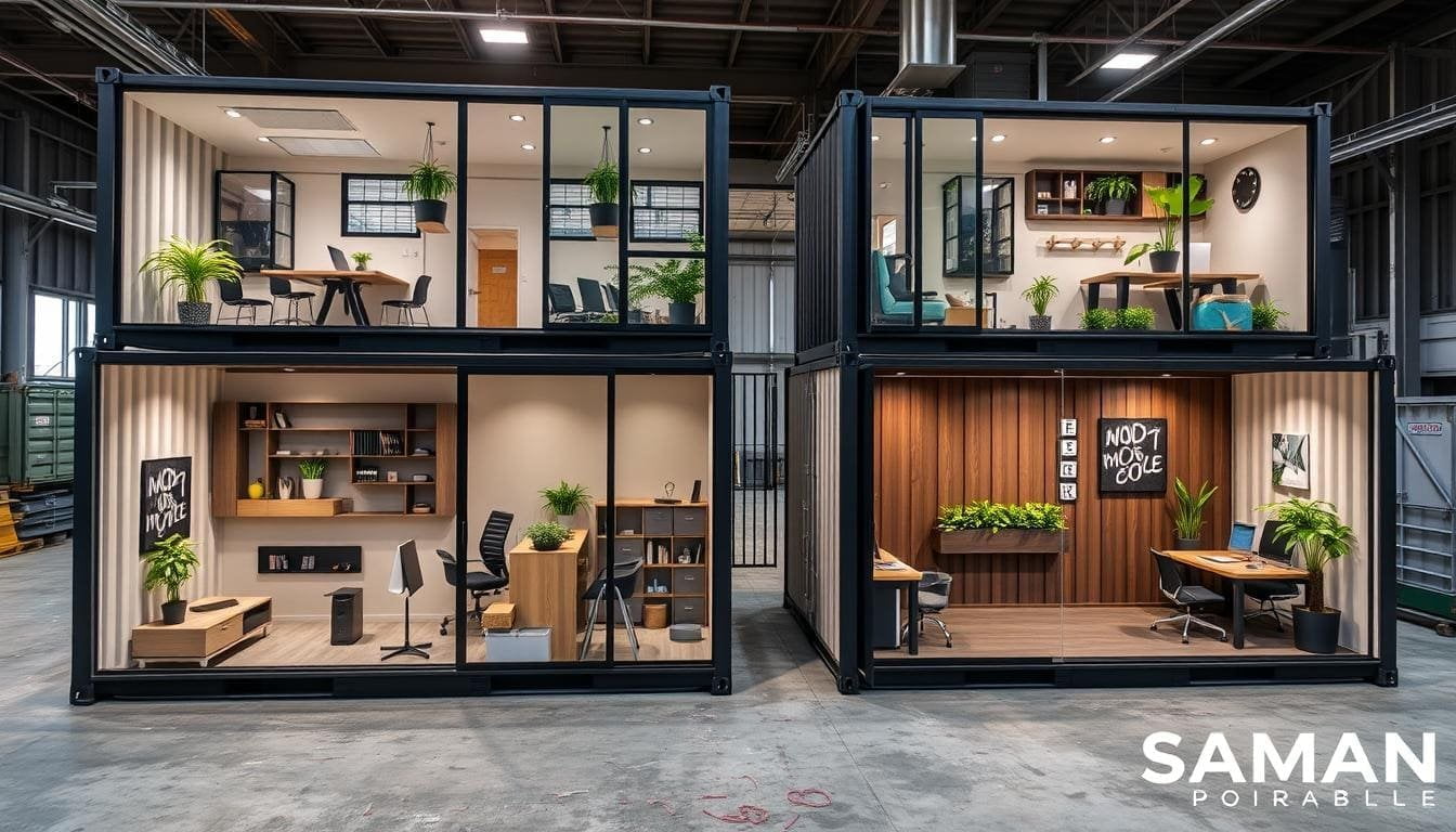 Container Office Layout Plans
