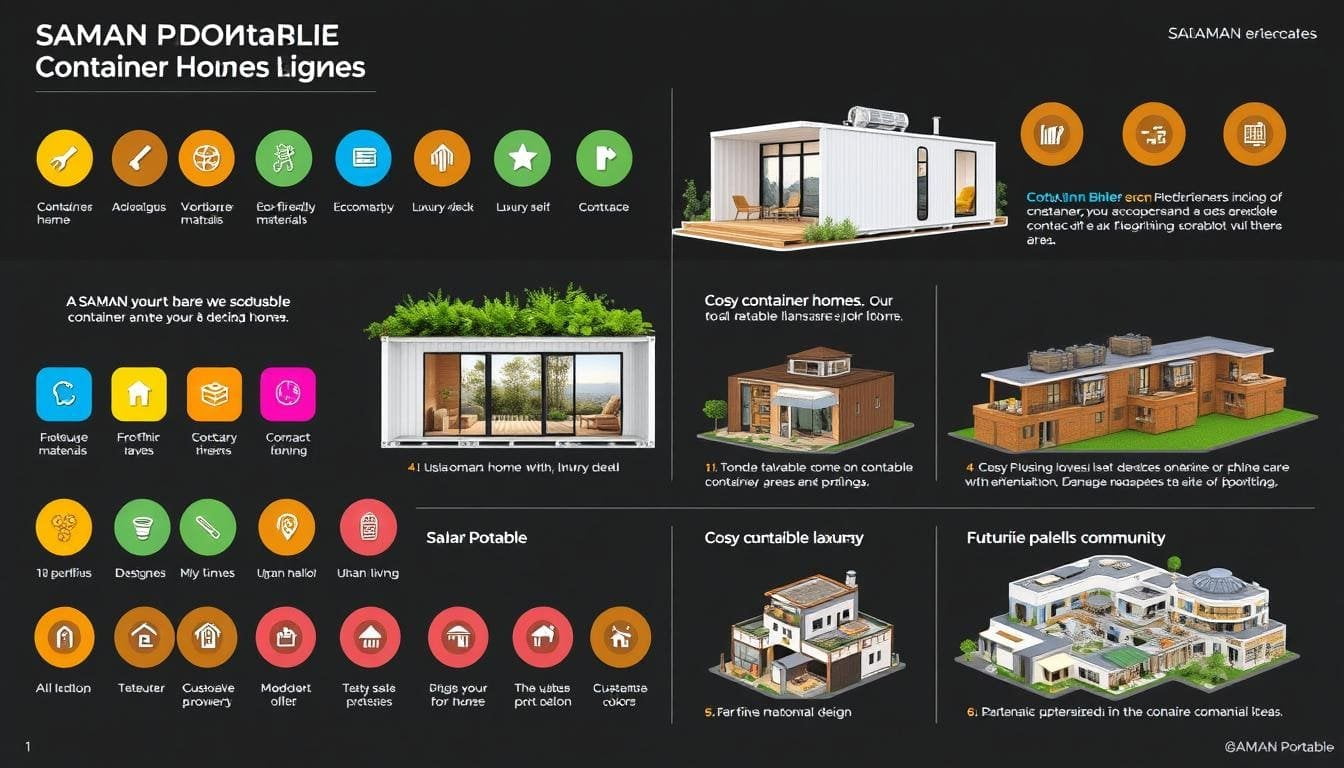 Customizable container home designs