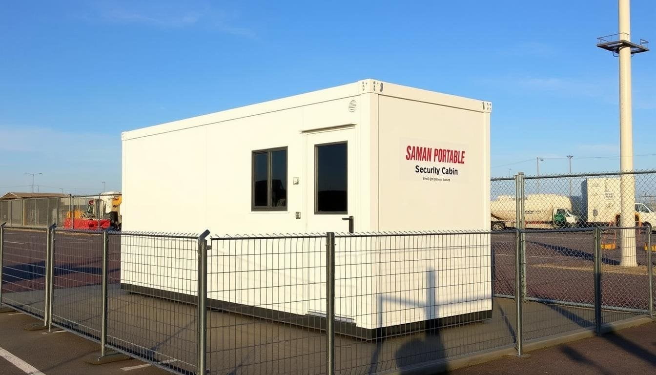 FRP Security Cabin