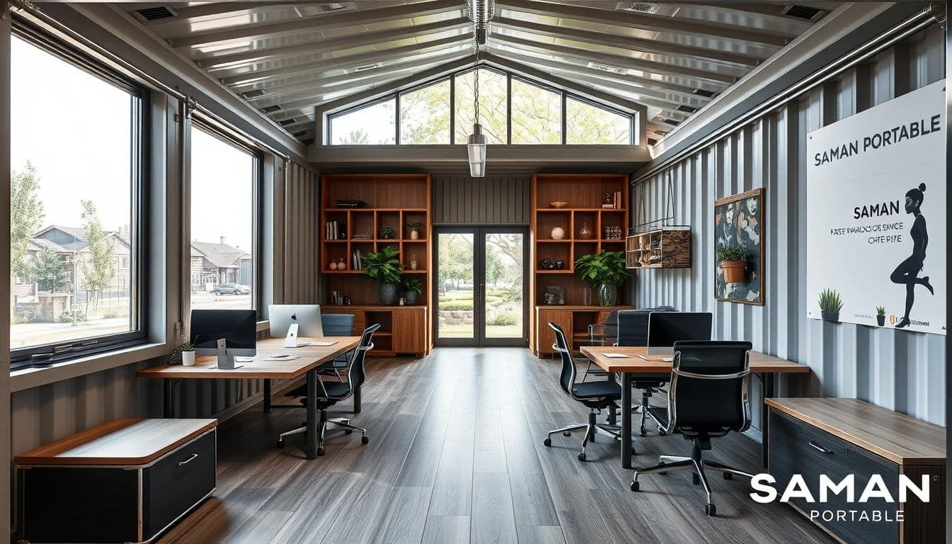Shipping Container Office Layouts