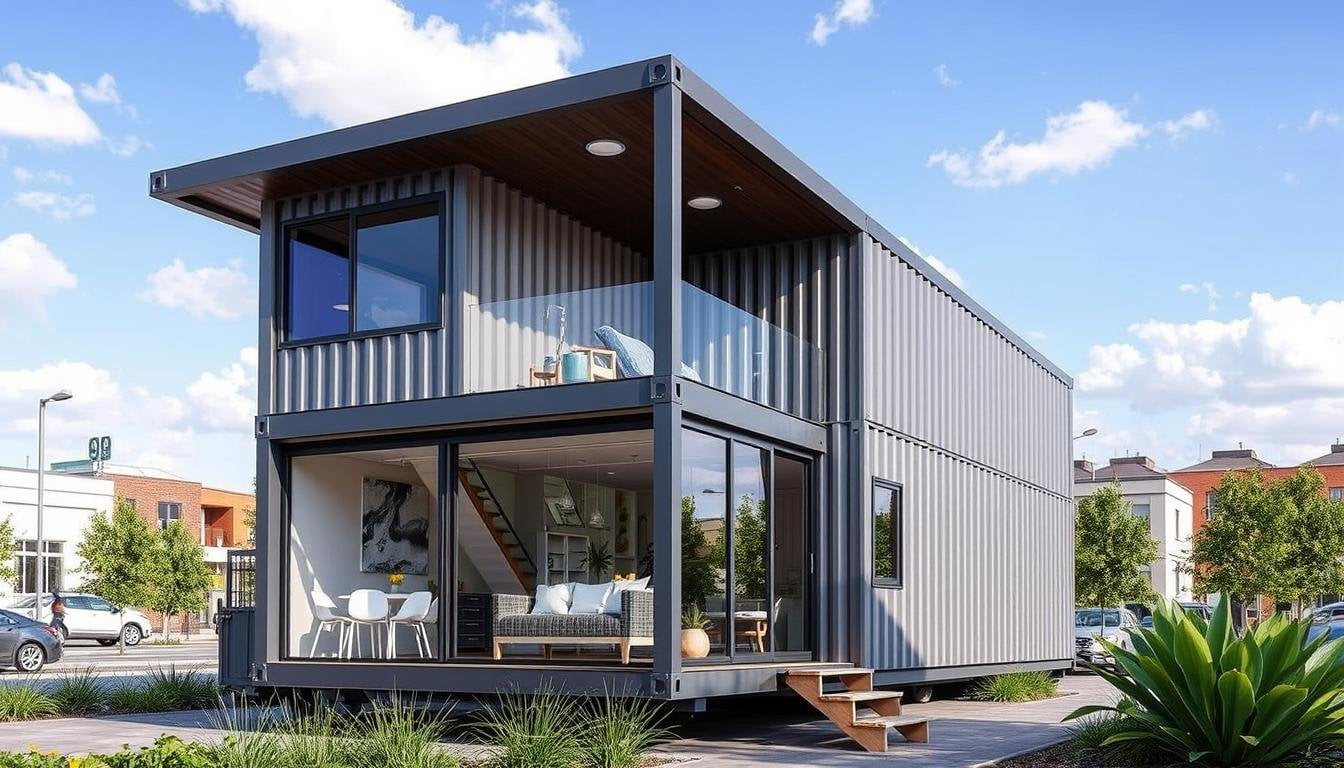Shipping Container Structure