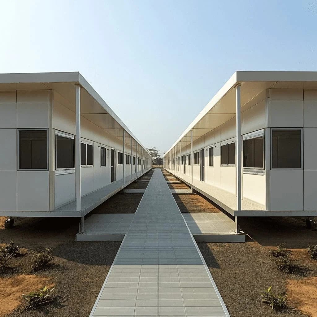 Prefab Labor Hutments - Design 3