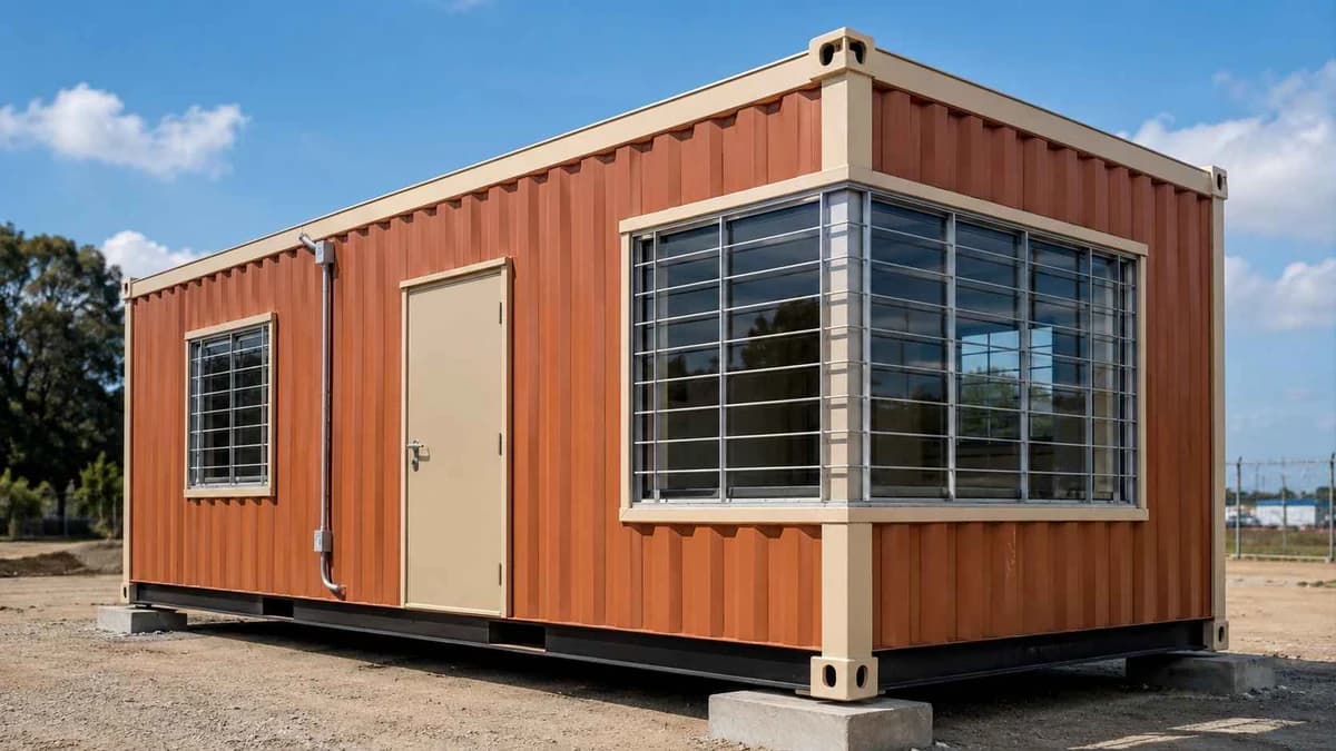 Container Dispatch Office in Kozhikode Container dispatch office at a Kozhikode trading unit