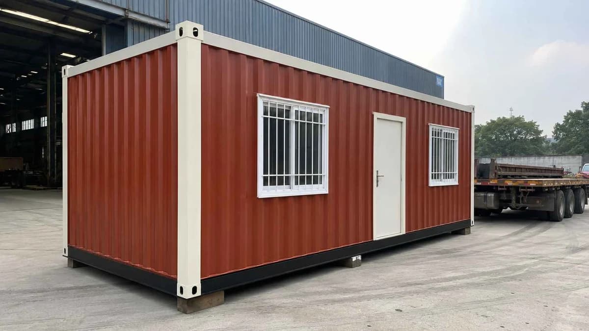 Container Dispatch Office in Moradabad Container dispatch and documentation office at a Moradabad export unit