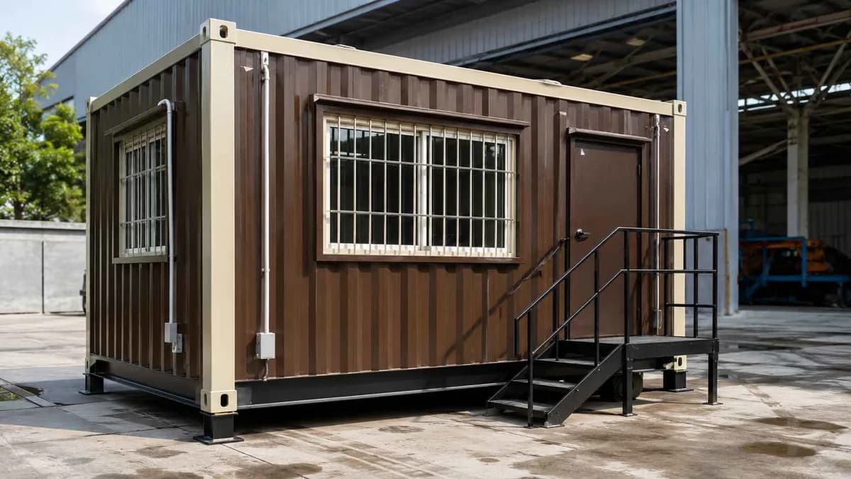 Container Dispatch Office in Yamunanagar Container dispatch office at a Yamunanagar manufacturing unit