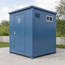 MS Steel Portable Toilet Cabin