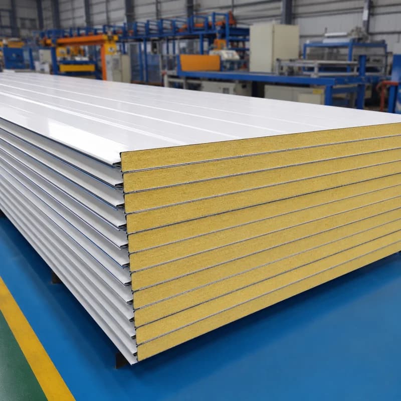 30 mm PUF panel stack, factory floor 30 mm PUF panel stack on the factory floor, the value-tier base rate
