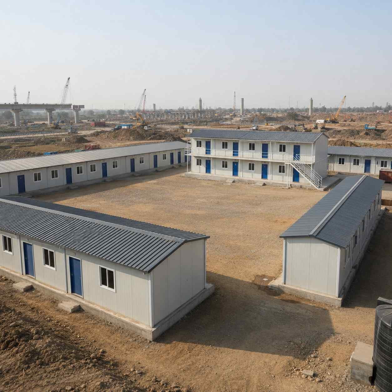 Prefab Labour Colony