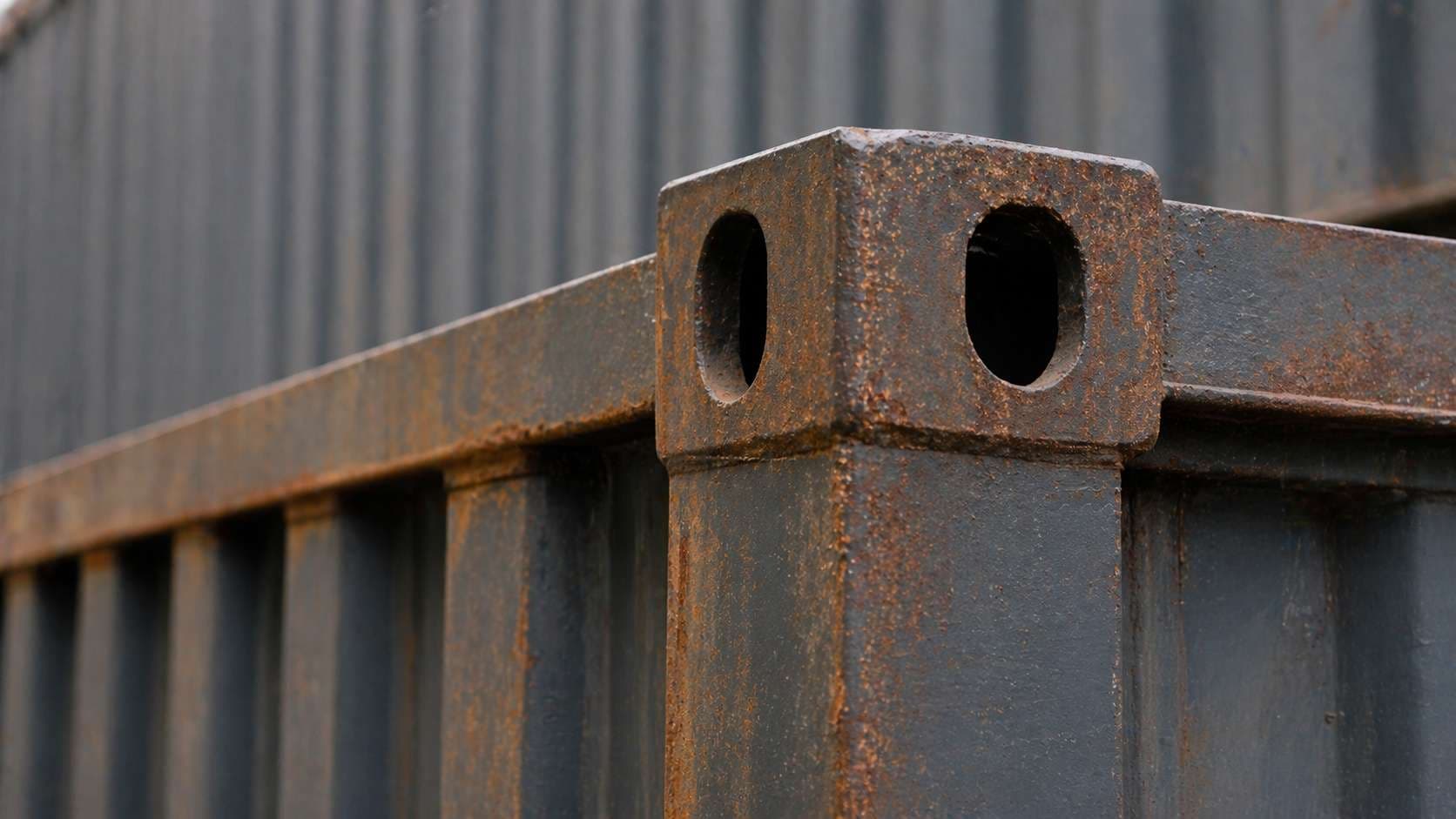 ISO corner casting container office crane lifting point IS 2062 Corten steel SAMAN