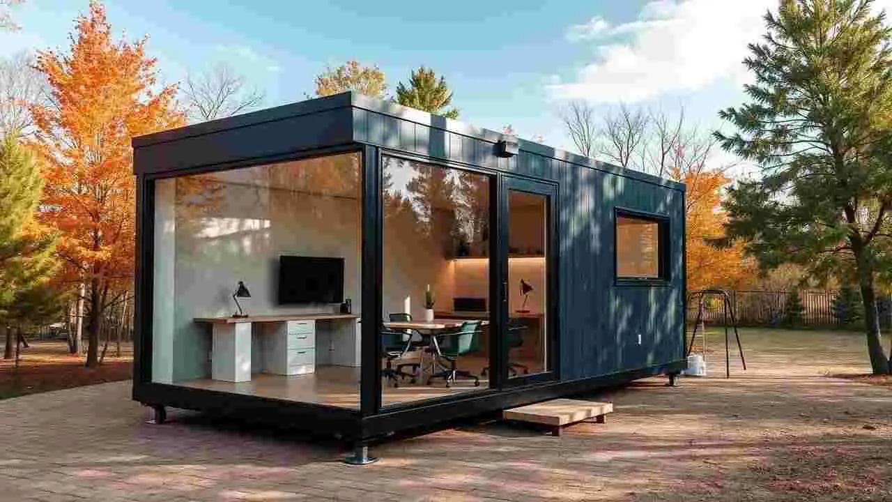 Movable Office Cabin