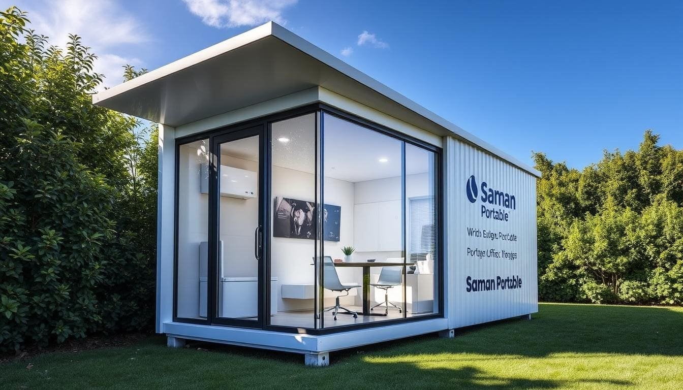 Porta Cabin Office with Toilet