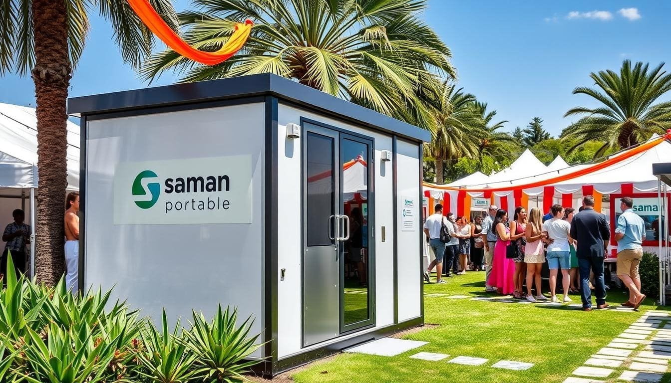 Portable Toilet Cabin Hire