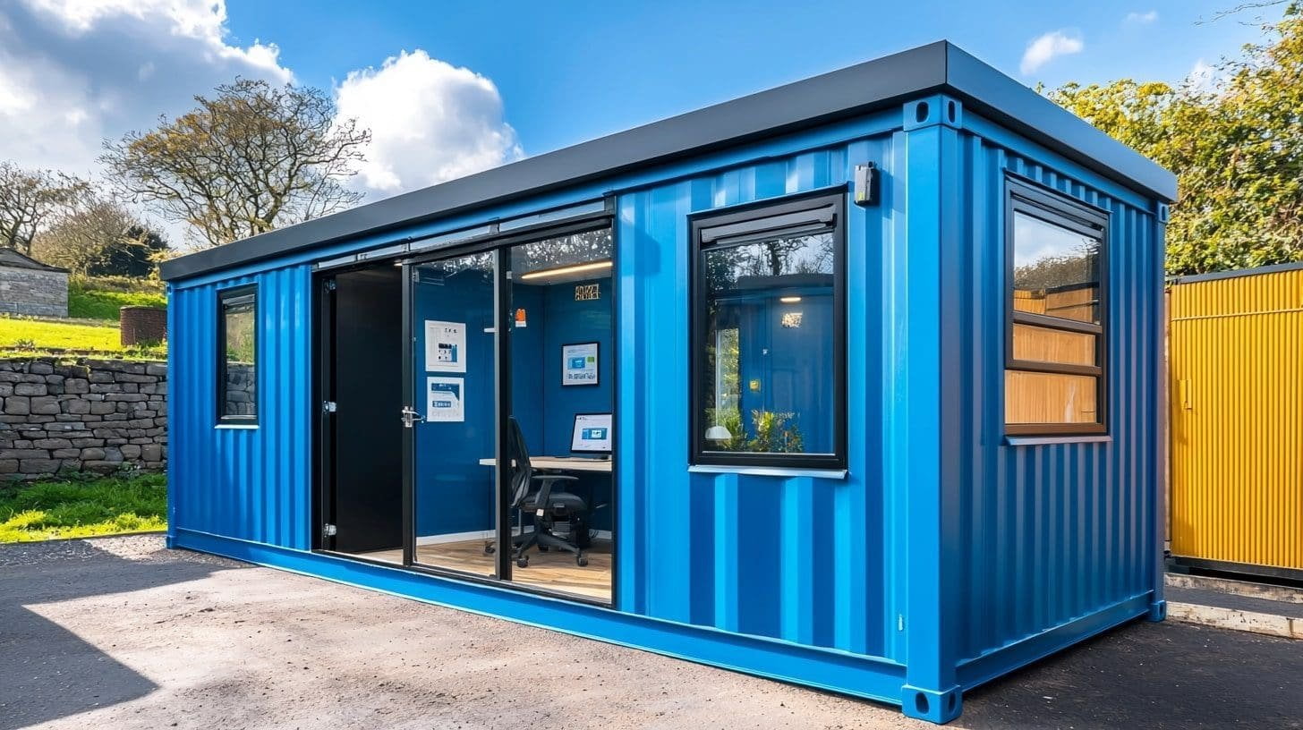 luxurious office cabin