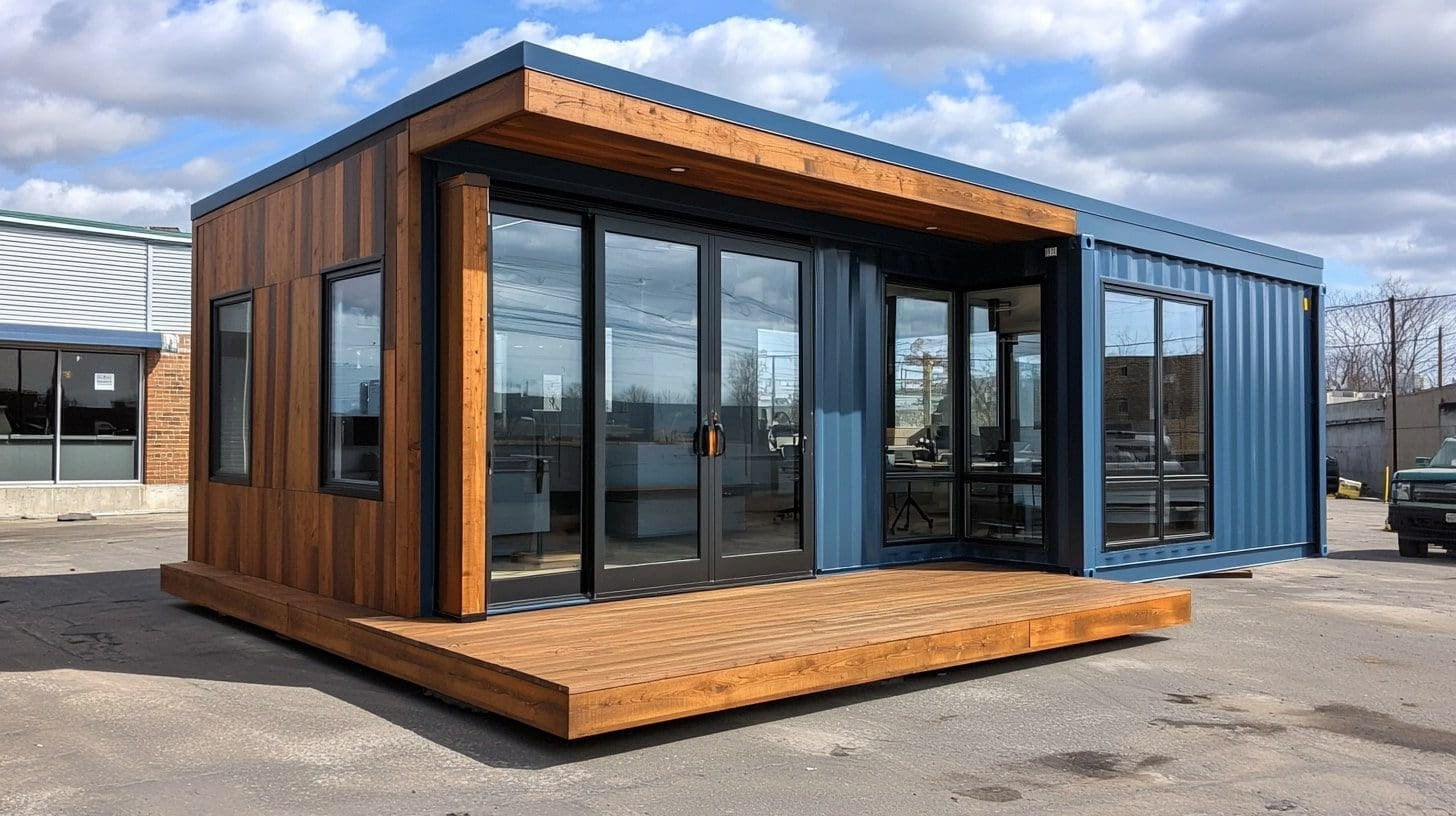 Tiny Portable Log Cabins