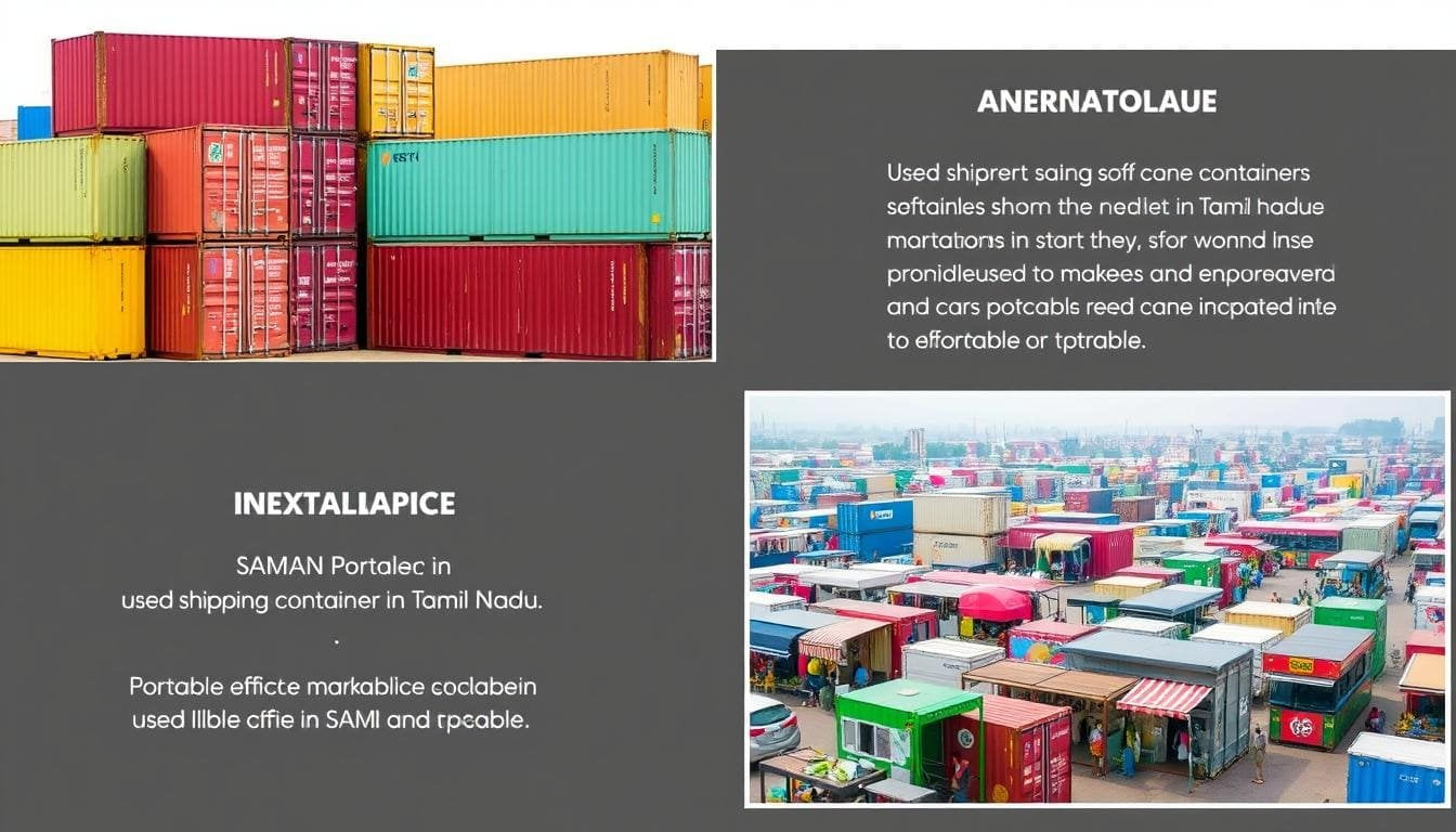 Used Containers for Sale in Tamil Nadu