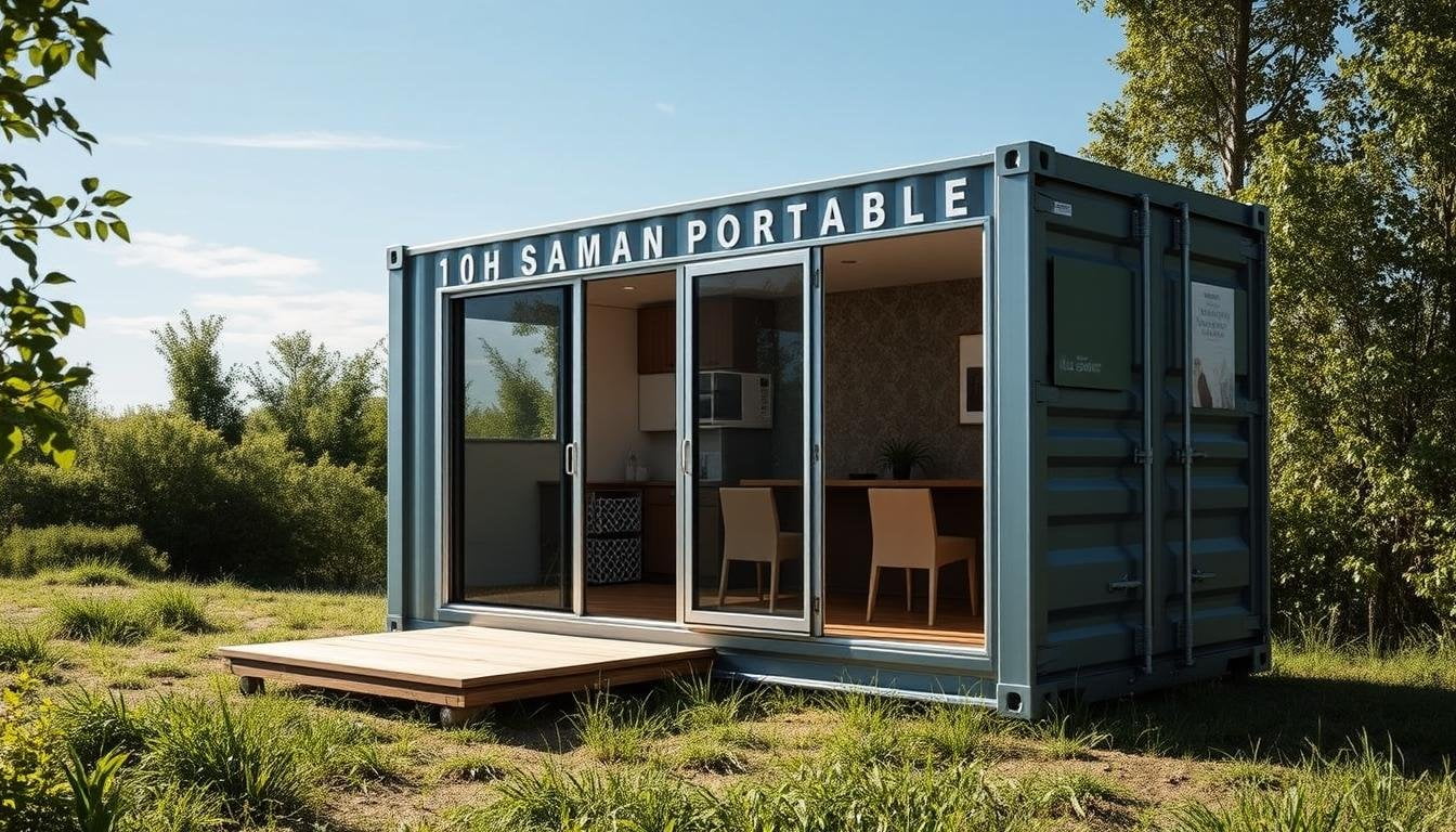 10 Foot Shipping Container Office: Perfect Fit for Small Spaces