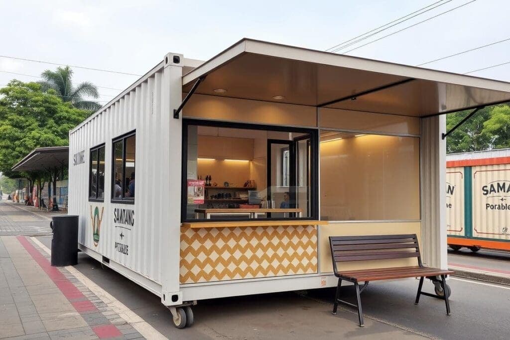 Container cafe near Mayur Vihar metro station Container cafe near Mayur Vihar metro station