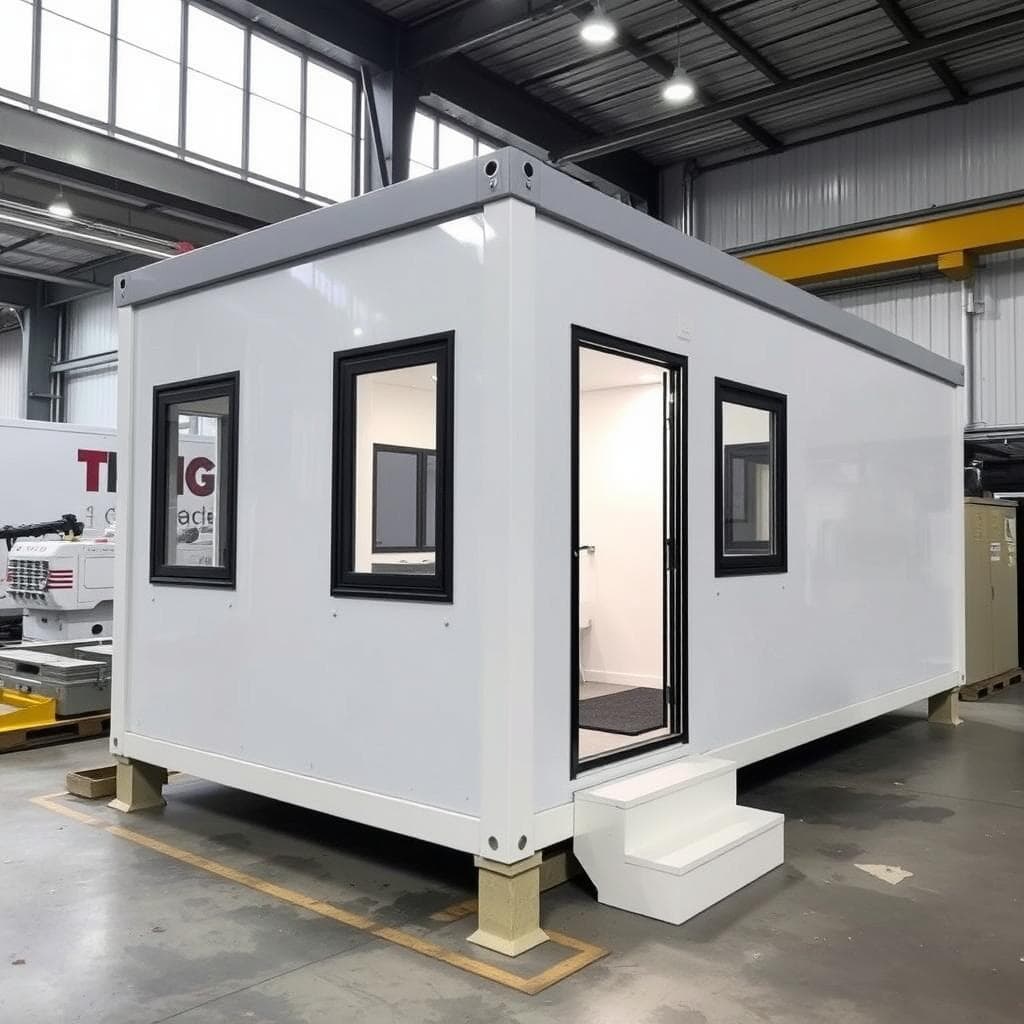 Cost-effective portable office cabin in Knowledge Park Cost-effective portable office cabin in Knowledge Park
