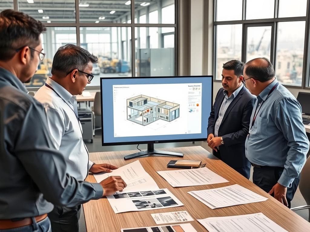 Design consultation for container office at Faridabad manufacturing facility Design consultation for container office at Faridabad manufacturing facility