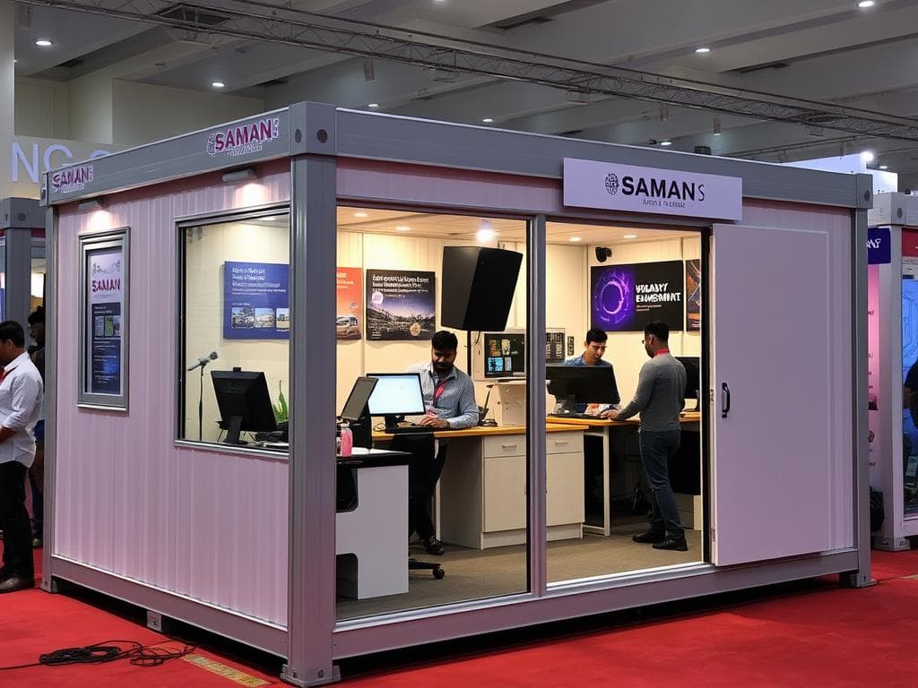 Event management office at Vaishali Trade Fair Event management office at Vaishali Trade Fair