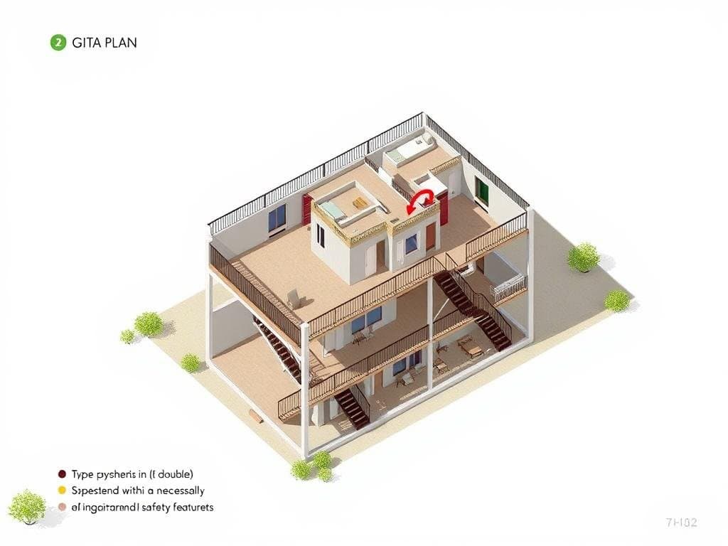 G+1 labour colony with upper level walkways in Beta Sector, Greater Noida G+1 labour colony with upper level walkways in Beta Sector, Greater Noida