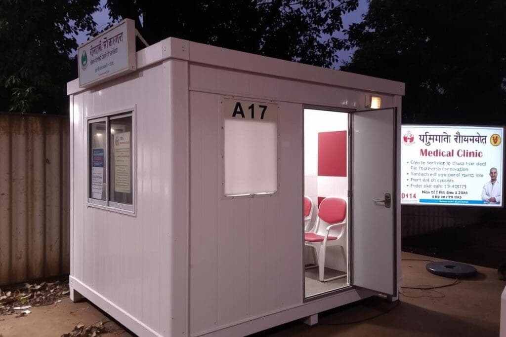 Medical clinic portable cabin in Shahdara Medical clinic portable cabin in Shahdara