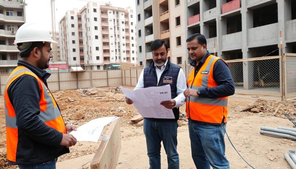 SAMAN Portable team providing on-site assessment for labour colony in East Delhi SAMAN Portable team providing on-site assessment for labour colony in East Delhi