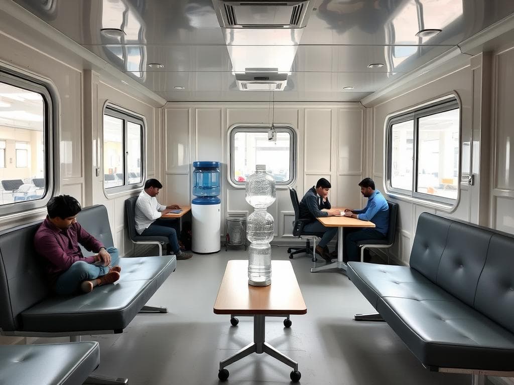 Staff rest area portable cabin in Alpha Sector factory Staff rest area portable cabin in Alpha Sector factory