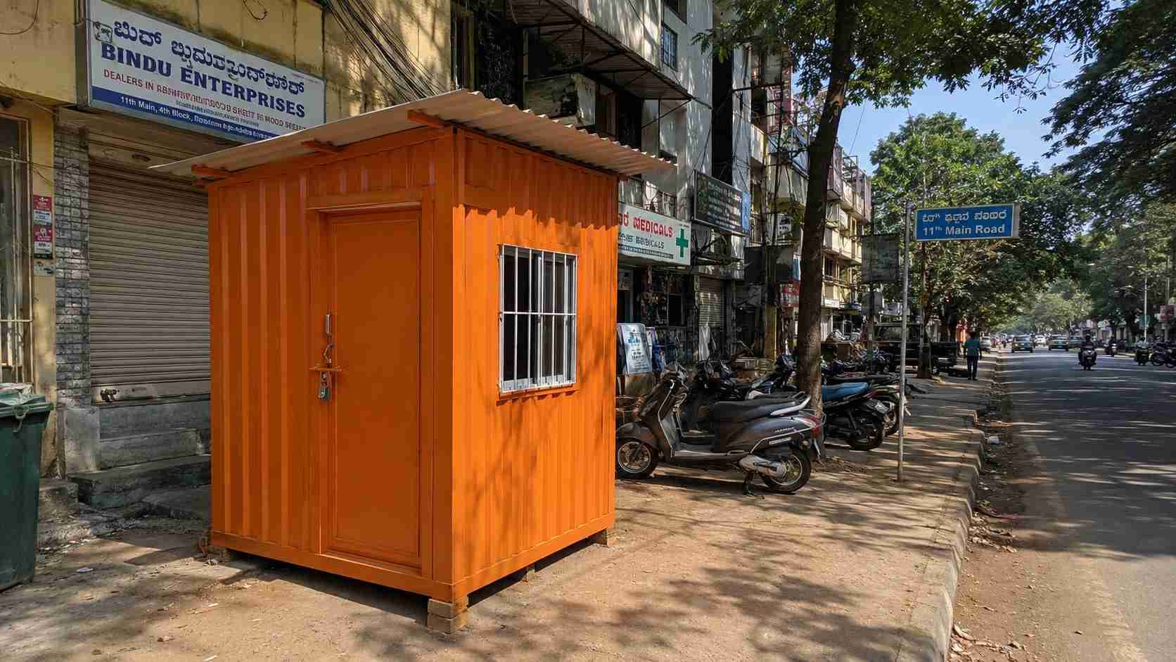 Porta Cabin in Jayanagar: SAMAN’s Factory-Direct Site Cabins for 4th-Block Retail Spine, South-Bangalore Dental & Specialty Clinic Cluster, and 5-9 Block Apartment-Redevelopment Sites