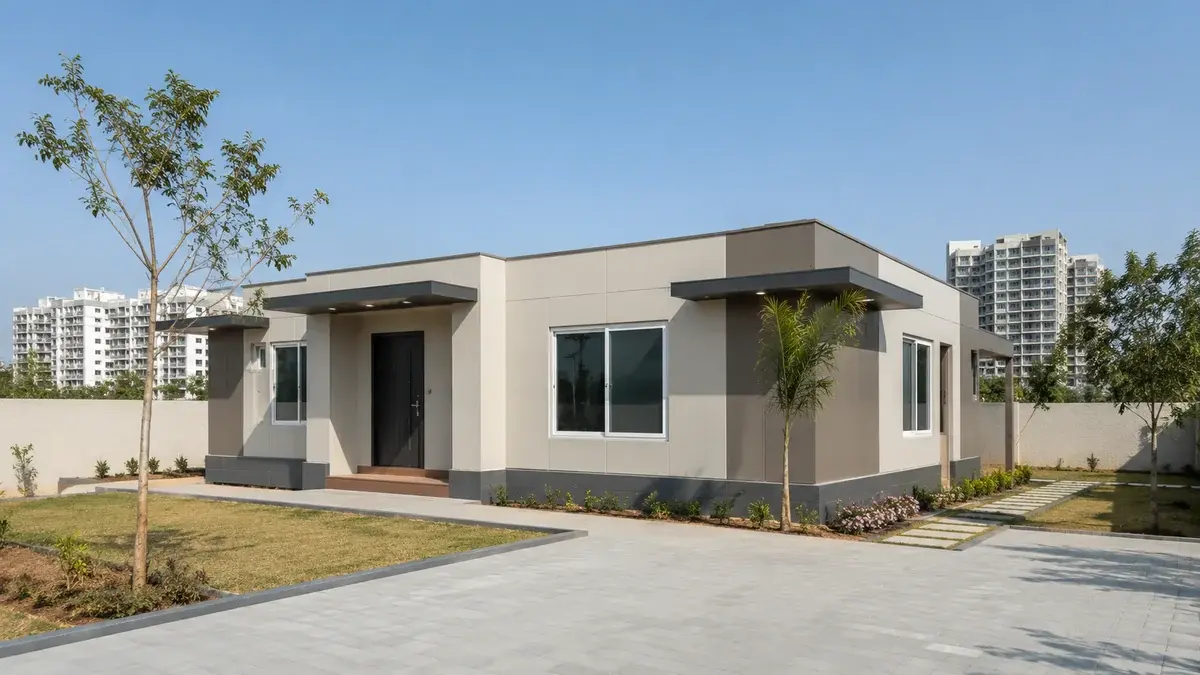 Prefabricated Houses in Bangalore — Cost, Design & Sizes