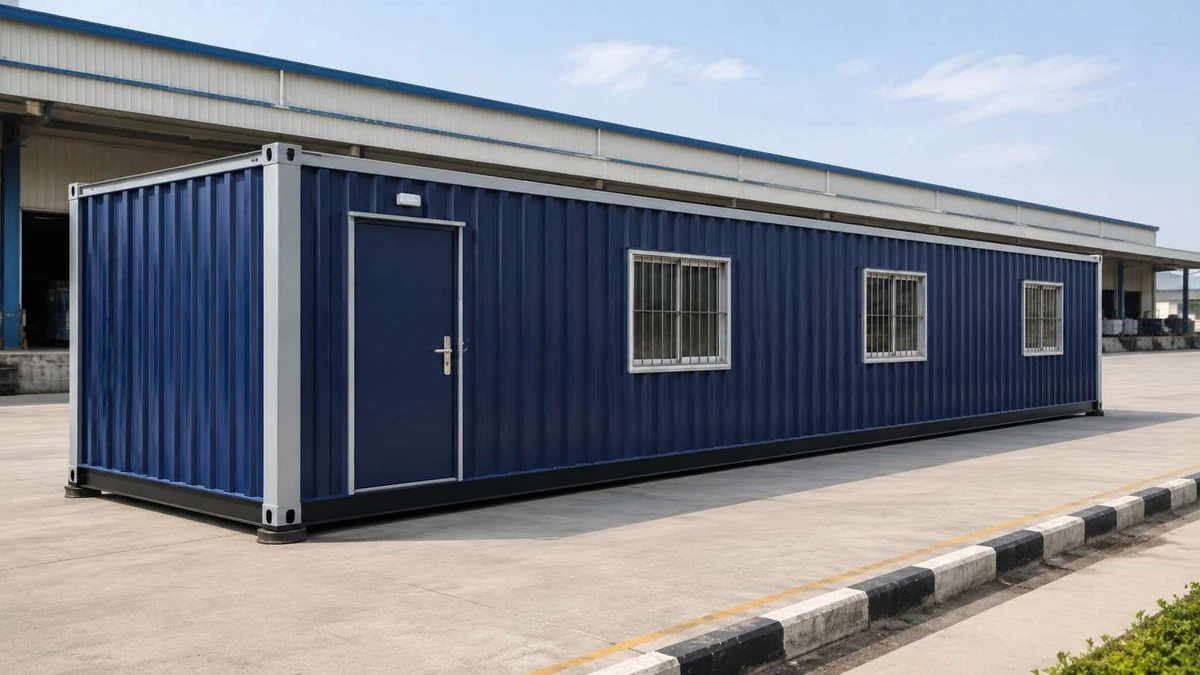 Container Site Office at Dharuhera Container project site office in the Dharuhera auto belt near Bawal