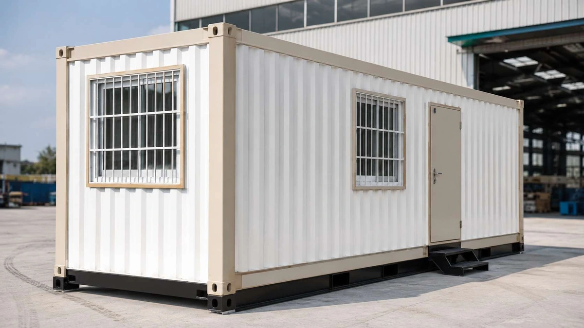 20ft container office for a Chandigarh institutional project