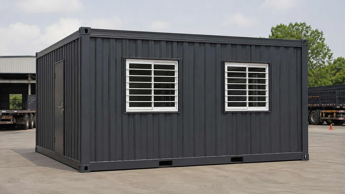 40ft container office for a Mangalore petrochemical/process site