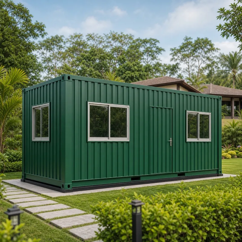 You may also like card for You may also like card for Container Offices, deep forest green 20x10 ft exterior