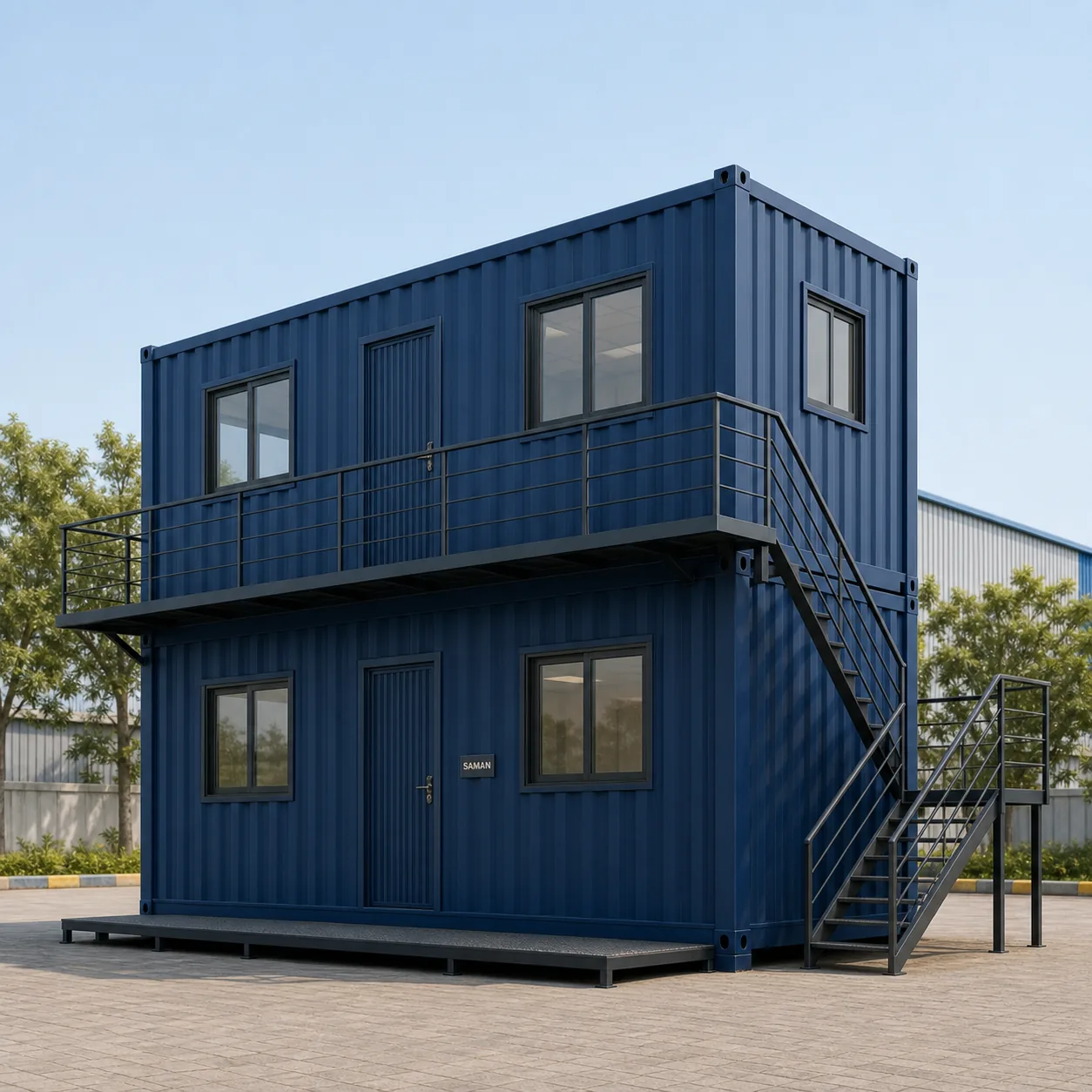 Explore range card for Multi-Story Container Office